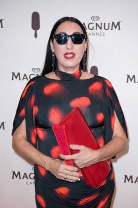 Cannes Magnum Party NG Rossy de Palma attending the Magnum Party Photocall at Magnum Beach in Cannes, France on May 15 2025 as part of the 78th Cannes Film Festival. Photo by Nicolas Genin ABACAPRESS.COM Cannes France  Copyright: xGeninxNicolas ABACAx
