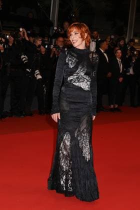 78eme Festival International du Film de Cannes Montée des marches du film Dalloway 78th Cannes Film Festival Red carpet of the film Dalloway Mylene Farmer 444333 2025 05 15 Cannes France  Copyright: xIsabellexVautierx xStarfacex STAR_444333_023