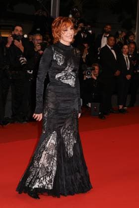 78eme Festival International du Film de Cannes Montée des marches du film Dalloway 78th Cannes Film Festival Red carpet of the film Dalloway Mylene Farmer 444333 2025 05 15 Cannes France  Copyright: xIsabellexVautierx xStarfacex STAR_444333_025