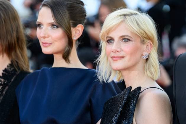 Cannes Dossier 137 Red Carpet NG Josephine Japy and Melanie Laurent attending the ‘Dossier 137 (Case 137)’ Screening and Red Carpet at Palais Des Festivals in Cannes, France on May 15 2025 as part of the 78th Cannes Film Festival. Photo by Nicolas Genin ABACAPRESS.COM Cannes France  Copyright: xGeninxNicolas ABACAx