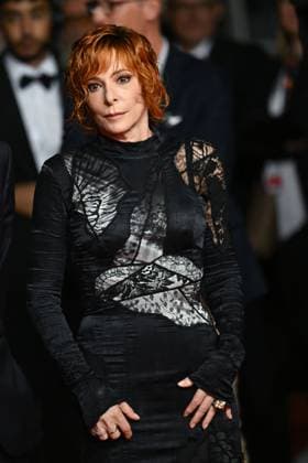 78eme Festival International du Film de Cannes Montée des marches du film Dalloway Festival de Cannes 2025 Red carpet Dalloway Mylene Farmer 444334 2025 05 16 France  Copyright: xLionelxGuericolas MPPx STAR_444334_017