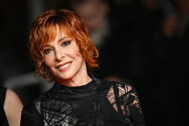 78eme Festival International du Film de Cannes Montée des marches du film Dalloway Festival de Cannes 2025 Red carpet Dalloway Mylene Farmer 444334 2025 05 16 France  Copyright: xLionelxGuericolas MPPx STAR_444334_027