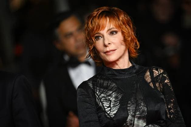 78eme Festival International du Film de Cannes Montée des marches du film Dalloway Festival de Cannes 2025 Red carpet Dalloway Mylene Farmer 444334 2025 05 16 France  Copyright: xLionelxGuericolas MPPx STAR_444334_032
