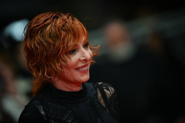 78eme Festival International du Film de Cannes Montée des marches du film Dalloway Festival de Cannes 2025 Red carpet Dalloway Mylene Farmer 444334 2025 05 16 France  Copyright: xLionelxGuericolas MPPx STAR_444334_038