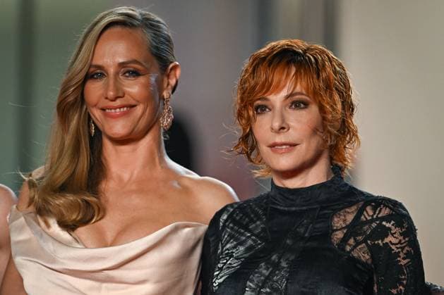 78eme Festival International du Film de Cannes Montée des marches du film Dalloway Festival de Cannes 2025 Red carpet Dalloway Cecile De France, Mylene Farmer 444334 2025 05 16 France  Copyright: xLionelxGuericolas MPPx STAR_444334_044