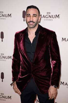 Cannes Magnum Party NG Adil Rami attending the Magnum Party Photocall at Magnum Beach in Cannes, France on May 15 2025 as part of the 78th Cannes Film Festival. Photo by Nicolas Genin ABACAPRESS.COM Cannes France  Copyright: xGeninxNicolas ABACAx