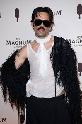 Cannes Magnum Party NG Lucky Love attending the Magnum Party Photocall at Magnum Beach in Cannes, France on May 15 2025 as part of the 78th Cannes Film Festival. Photo by Nicolas Genin ABACAPRESS.COM Cannes France  Copyright: xGeninxNicolas ABACAx