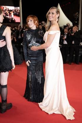 Cannes - Dalloway Red Carpet DN Cecile de France and Mylene Farmer attend the Dalloway red carpet at the 78th annual Cannes Film Festival at Palais des Festivals on May 15, 2025 in Cannes, France. Photo by David NIVIERE ABACAPRESS.COM CANNES France  Copyright: xNivierexDavid ABACAPRESS.COMx