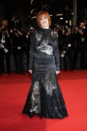 Cannes - Dalloway Red Carpet DN Mylene Farmer attends the Dalloway red carpet at the 78th annual Cannes Film Festival at Palais des Festivals on May 15, 2025 in Cannes, France. Photo by David NIVIERE ABACAPRESS.COM CANNES France  Copyright: xNivierexDavid ABACAPRESS.COMx