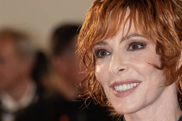 Cannes - Dalloway Red Carpet DN Mylene Farmer attends the Dalloway red carpet at the 78th annual Cannes Film Festival at Palais des Festivals on May 15, 2025 in Cannes, France. Photo by David NIVIERE ABACAPRESS.COM CANNES France  Copyright: xNivierexDavid ABACAPRESS.COMx