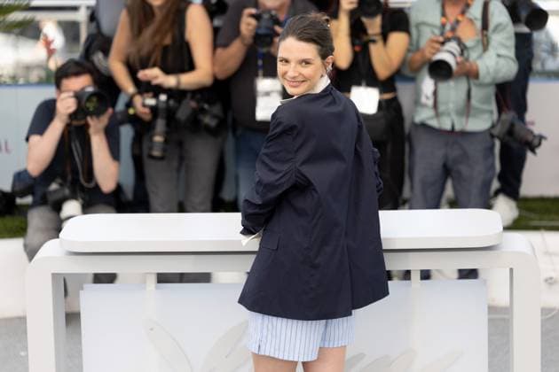 The Wonderers , Photocall in Cannes, 15 05 2025 Cannes, France 15 5 2024 JosŽphine Japy during the photocall for QUI BRILLE AU COMBAT THE WONDERERS during the 78 Cannes International Film Festival The film festival takes place from May 13 to 24, 2025 Cannes Palais des Festivals et des Cong France Copyright: xChristianxEnderx