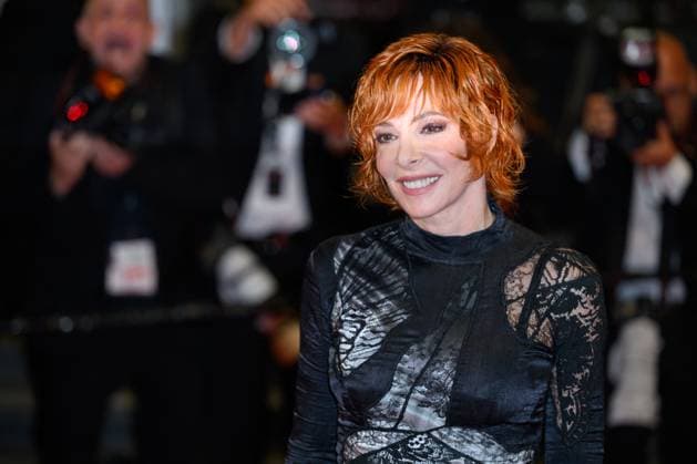 Cannes Dalloway Red Carpet NG Mylene Farmer attending the ‘Dalloway’ Screening and Red Carpet at Palais Des Festivals in Cannes, France on May 15 2025 as part of the 78th Cannes Film Festival. Photo by Nicolas Genin ABACAPRESS.COM Cannes France  Copyright: xGeninxNicolas ABACAx