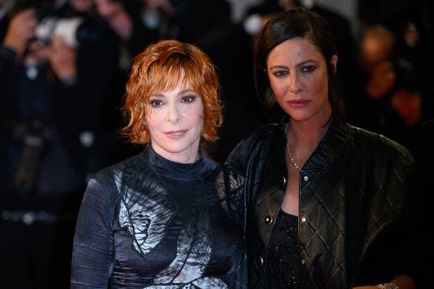Cannes Dalloway Red Carpet NG Mylene Farmer attending the ‘Dalloway’ Screening and Red Carpet at Palais Des Festivals in Cannes, France on May 15 2025 as part of the 78th Cannes Film Festival. Photo by Nicolas Genin ABACAPRESS.COM Cannes France  Copyright: xGeninxNicolas ABACAx