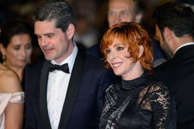 Cannes Dalloway Red Carpet NG Cecile de France, Yann Gozlan and Mylene Farmer attending the ‘Dalloway’ Screening and Red Carpet at Palais Des Festivals in Cannes, France on May 15 2025 as part of the 78th Cannes Film Festival. Photo by Nicolas Genin ABACAPRESS.COM Cannes France  Copyright: xGeninxNicolas ABACAx