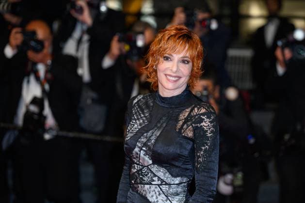 Cannes Dalloway Red Carpet NG Mylene Farmer attending the ‘Dalloway’ Screening and Red Carpet at Palais Des Festivals in Cannes, France on May 15 2025 as part of the 78th Cannes Film Festival. Photo by Nicolas Genin ABACAPRESS.COM Cannes France  Copyright: xGeninxNicolas ABACAx