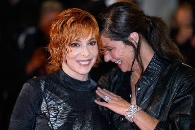 Cannes Dalloway Red Carpet NG Mylene Farmer attending the ‘Dalloway’ Screening and Red Carpet at Palais Des Festivals in Cannes, France on May 15 2025 as part of the 78th Cannes Film Festival. Photo by Nicolas Genin ABACAPRESS.COM Cannes France  Copyright: xGeninxNicolas ABACAx