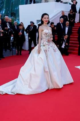 May 15, 2025, Cannes, France: Elaine Zhong attends the premiere of Dossier 137 (Case 137) during the 78th Cannes Film Festival at Palais des Festivals in Cannes, France, on 15 May 2025. Photo: Cannes France - ZUMAm179 20250515_zep_m179_046 Copyright: xAlecxMichaelx
