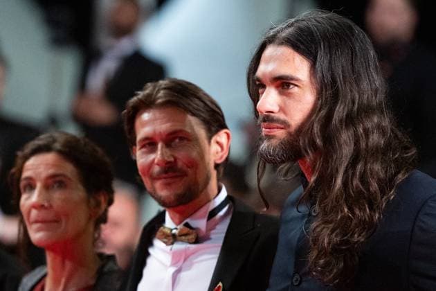 Cannes Sirat Premiere AM Oliver Laxe attending the the Sirat red carpet in Cannes, France on May 15, 2025 as part of the 78th Cannes Film Festival. Photo by Aurore Marechal ABACAPRESS.COM Cannes France  Copyright: xMarechalxAurore ABACAx