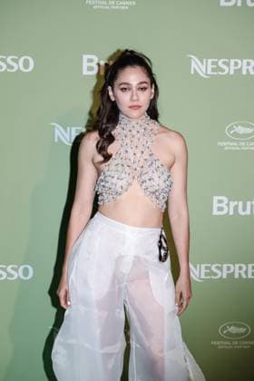 Cannes, The photocall of the Nespresso x Brut Party during the 78th Cannes Film Festival Cannes, The photocall of the Nespresso x Brut Party during the 78th Cannes Film Festival. In the photo: Araya A. Hargate (Actress) Milan Italy  Copyright: xIPA ABACAx
