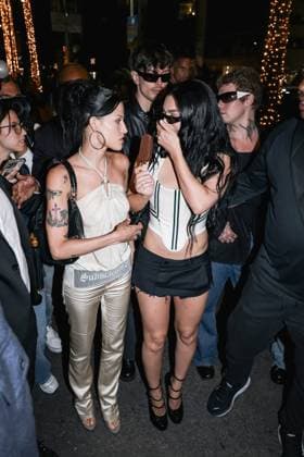 Cannes, Celebrity Sightings During Cannes Film Festival 78, Charli XCX Eats Ice Cream While Walking Down The Croisette On Her Way To The Magnum Party Cannes, Celebrity Sightings During Cannes Film Festival 78, Charli XCX Eats Ice Cream While Walking Down The Croisette On Her Way To Party Magnum. In The Photo: Charli XCX (British Singer) Milan Italy  Copyright: xIPA ABACAx