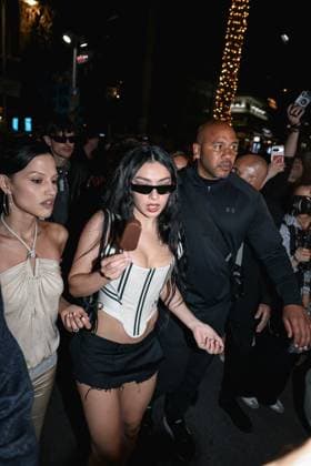 Cannes, Celebrity Sightings During Cannes Film Festival 78, Charli XCX Eats Ice Cream While Walking Down The Croisette On Her Way To The Magnum Party Cannes, Celebrity Sightings During Cannes Film Festival 78, Charli XCX Eats Ice Cream While Walking Down The Croisette On Her Way To Party Magnum. In The Photo: Charli XCX (British Singer) Milan Italy  Copyright: xIPA ABACAx