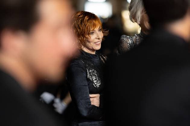 B Montée des marches du film Dalloway lors du 78ème Festival International du Film de Cannes Mylène Farmer Montée des marches du film Dalloway lors du 78ème Festival International du Film de Cannes, au Palais des Festivals à Cannes On may 15th 2025 Olivier Borde Bestimage Red carpet for the movie Dalloway during the 78th Cannes International Film Festival at the Palais des Festivals in Cannes, France On may 15th 2025 Cannes France  Copyright: xOLIVIERxBORDEx xBESTIMAGExOLIVIERxBORDEx xBESTIMAGEx