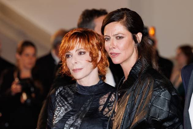 M Montée des marches du film Dalloway lors du 78ème Festival International du Film de Cannes Mylène Farmer, Anna Mouglalis Montée des marches du film Dalloway lors du 78ème Festival International du Film de Cannes, au Palais des Festivals à Cannes Le 15 mai 2025 Jacovides Moreau Bestimage Red carpet for the movie Dalloway during the 78th Cannes International Film Festival at the Palais des Festivals in Cannes, France On may 15th 2025 Cannes France  Copyright: xJACOVIDES-MOREAUx xBESTIMAGExJACOVIDES-MOREAUx xBESTIMAGEx