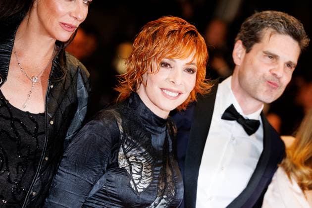 M Montée des marches du film Dalloway lors du 78ème Festival International du Film de Cannes Mylène Farmer, Yann Gozlan Montée des marches du film Dalloway lors du 78ème Festival International du Film de Cannes, au Palais des Festivals à Cannes Le 15 mai 2025 Jacovides Moreau Bestimage Red carpet for the movie Dalloway during the 78th Cannes International Film Festival at the Palais des Festivals in Cannes, France On may 15th 2025 Cannes France  Copyright: xJACOVIDES-MOREAUx xBESTIMAGExJACOVIDES-MOREAUx xBESTIMAGEx