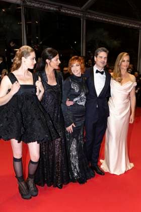 M Montée des marches du film Dalloway lors du 78ème Festival International du Film de Cannes Freya Mavor, Anna Mouglalis, Mylène Farmer, Yann Gozlan, Cécile de France Montée des marches du film Dalloway lors du 78ème Festival International du Film de Cannes, au Palais des Festivals à Cannes On may 15th 2025 Jacovides Moreau Bestimage Red carpet for the movie Dalloway during the 78th Cannes International Film Festival at the Palais des Festivals in Cannes, France On may 15th 2025 Cannes France  Copyright: xJACOVIDES-MOREAUx xBESTIMAGExJACOVIDES-MOREAUx xBESTIMAGEx