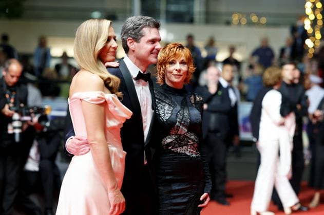 J Montée des marches du film Dalloway lors du 78ème Festival International du Film de Cannes Cécile de France, Yann Gozlan, Mylène Farmer Montée des marches du film Dalloway lors du 78ème Festival International du Film de Cannes, au Palais des Festivals à Cannes Le 15 mai 2025 Jacovides Moreau Bestimage Red carpet for the movie Dalloway during the 78th Cannes International Film Festival at the Palais des Festivals in Cannes, France On may 15th 2025 Cannes France  Copyright: xJACOVIDES-MOREAUx xBESTIMAGExJACOVIDES-MOREAUx xBESTIMAGEx