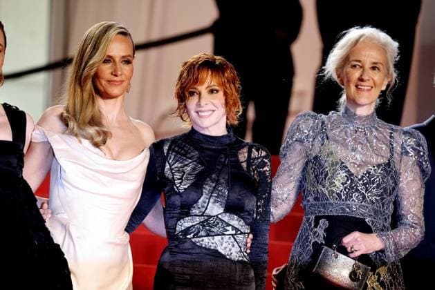 J Montée des marches du film Dalloway lors du 78ème Festival International du Film de Cannes Cécile de France, Mylène Farmer, Tatiana de Rosnay Montée des marches du film Dalloway lors du 78ème Festival International du Film de Cannes, au Palais des Festivals à Cannes Le 15 mai 2025 Jacovides Moreau Bestimage Red carpet for the movie Dalloway during the 78th Cannes International Film Festival at the Palais des Festivals in Cannes, France On may 15th 2025 Cannes France  Copyright: xJACOVIDES-MOREAUx xBESTIMAGExJACOVIDES-MOREAUx xBESTIMAGEx