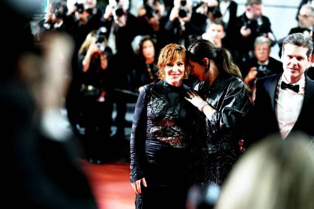 J Montée des marches du film Dalloway lors du 78ème Festival International du Film de Cannes Mylène Farmer, Anna Mouglalis, Yann Gozlan Montée des marches du film Dalloway lors du 78ème Festival International du Film de Cannes, au Palais des Festivals à Cannes Le 15 mai 2025 Jacovides Moreau Bestimage Red carpet for the movie Dalloway during the 78th Cannes International Film Festival at the Palais des Festivals in Cannes, France On may 15th 2025 Cannes France  Copyright: xJACOVIDES-MOREAUx xBESTIMAGExJACOVIDES-MOREAUx xBESTIMAGEx