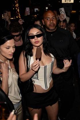 Cannes - Charli XCX Heads To Magnum Party Charli XCX heads To Magnum Party in Cannes, France on May 15, 2025, as part of the 78th Cannes film Festival. Photo by Florian Poitout ABACAPRESS.COM Cannes France  Copyright: xPoitoutxFlorian ABACAx