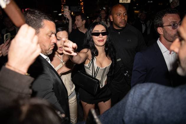 Cannes - Charli XCX Heads To Magnum Party Charli XCX heads To Magnum Party in Cannes, France on May 15, 2025, as part of the 78th Cannes film Festival. Photo by Florian Poitout ABACAPRESS.COM Cannes France  Copyright: xPoitoutxFlorian ABACAx
