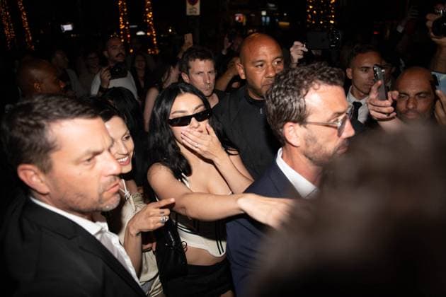 Cannes - Charli XCX Heads To Magnum Party Charli XCX heads To Magnum Party in Cannes, France on May 15, 2025, as part of the 78th Cannes film Festival. Photo by Florian Poitout ABACAPRESS.COM Cannes France  Copyright: xPoitoutxFlorian ABACAx