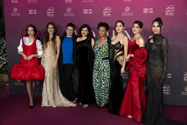 Cannes - Red Sea Film Foundation s Women In Cinema Gala Photocall Rungano Nyoni, Engfa Waraha, Sarah Taibah, Elham Ali, Gaya Jiji, Amina Khalil, Jacqueline Fernandez attend the Red Sea Film Foundation s Women In Cinema Gala at Hotel du Cap-Eden-Roc on May 15, 2025 in Cap d Antibes, France. Photo by Marco Piovanotto ABACAPRESS.COM Cannes France  Copyright: xPiovanottoxMarco ABACAx