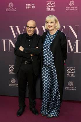 Cannes - Red Sea Film Foundation s Women In Cinema Gala Photocall Antoine Khalife, Fionnuala Halligan attends the Red Sea Film Foundation s Women In Cinema Gala at Hotel du Cap-Eden-Roc on May 15, 2025 in Cap d Antibes, France. Photo by Marco Piovanotto ABACAPRESS.COM Cannes France  Copyright: xPiovanottoxMarco ABACAx