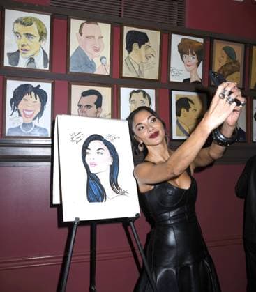 May 15, 2025, New York, Ny, United States: Nicole Scherzinger poses during a celebration for her Sardi s portrait unveiling for her Broadway debut in Sunset Blvd. at Sardi s in New York. May 15, 2025. New York United States - ZUMAp281 20250515_zea_p281_041 Copyright: xPhotoxImagexPressx