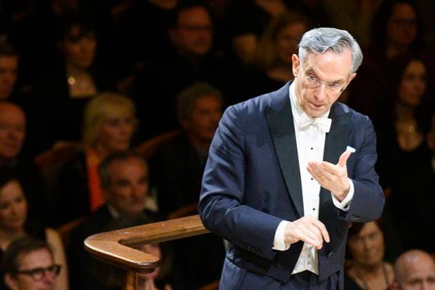 The Tokyo NHK Symphony Orchestra under the baton of Italian conductor Fabio Luisi in a concert during the Prague Spring International Music Festival, Prague, May 15, 2025. (CTKxPhoto MichalxKamaryt) CTKPhotoP2025051601776  CTKPhotoP2025051601776