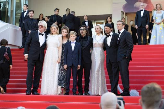 Dossier 137 red carpet in Cannes CANNES, FRANCE - MAY 15: Matthias Schweighöfer, Lars Jessen, Lisa Hagmeister, Diane Kruger, Fatih AkÄ±n, Jasper Billerbeck, Laura Tonke and Detlev Buck of Amrum attend the Dossier 137 (Case 137) red carpet at the 78th annual Cannes Film Festival at Palais des Festivals on May 15, 2025 in Cannes, France. CAP KA Kristina Afanasyeva Cannes Alpes-Maritimes France Copyright: xKristinaxAfanasyeva CapitalxPictx