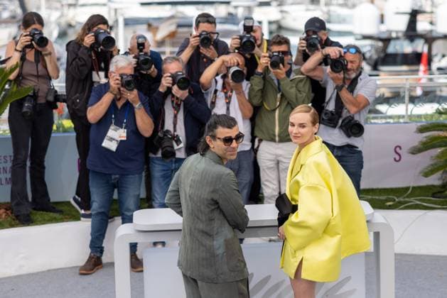 78. Internationalen Filmfestspiele von Cannes 2025 Cannes, Frankreich - 16.5.2024: Fatih AkÄ±n, Diane Kruger während des AMRUM Photocall während der 78. Internationalen Filmfestspiele von Cannes. Die 78. Internationalen Filmfestspiele von Cannes finden vom 13. bis 24. Mai 2025 statt. Provence-Alpes-Cote d Azur