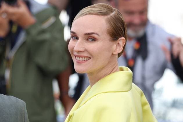 Cannes Amrum Photocall JD Diane Kruger posing at the Amrum photocall in Cannes, France on May 16, 2025, as part of the 78th Cannes Film Festival. Photo by Jerome Domine ABACAPRESS.COM Cannes France  Copyright: xDominexJerome ABACAx