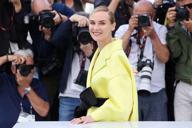 Cannes Amrum Photocall JD Diane Kruger posing at the Amrum photocall in Cannes, France on May 16, 2025, as part of the 78th Cannes Film Festival. Photo by Jerome Domine ABACAPRESS.COM Cannes France  Copyright: xDominexJerome ABACAx