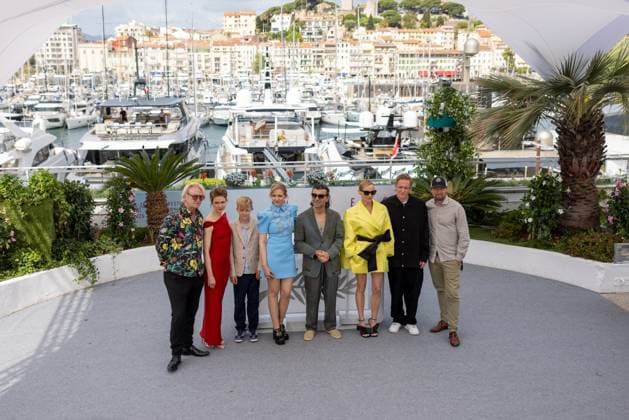 78. Internationalen Filmfestspiele von Cannes 2025 Cannes, Frankreich - 16.5.2024: Detlev Buck, Lisa Hagmeister, Jasper Billerbeck, Laura Tonke, Fatih AkÄ±n, Diane Kruger, Matthias Schweighöfer und Lars Jessen während des AMRUM Photocall während der 78. Internationalen Filmfestspiele von Cannes. Die 78. Internationalen Filmfestspiele von Cannes finden vom 13. bis 24. Mai 2025 statt. Provence-Alpes-Cote d Azur