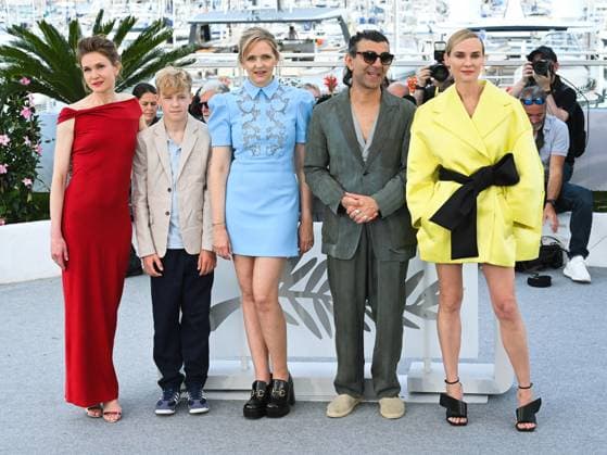Cannes, 78th Cannes Film Festival 2025 - day 4 - Photocall of the film Amrum Cannes, 78th Cannes Film Festival 2025 - day 4 - Photocall of the film Amrum In the photo: Lisa Hagmeister, Jasper Billerbeck, Laura Tonke, Fatih Akin and Diane Kruger cannes France  Copyright: xIPA ABACAx