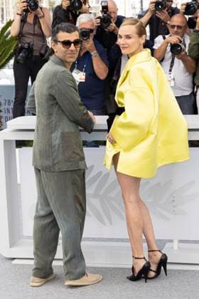 Amrum Photocall Fatih Akin, Diane Kruger at Amrum Photocall - The 78th Annual Cannes Film Festival 16 mai 2025 - Palais des Festivals - Cannes France  Copyright: x Chassery+Courdjix