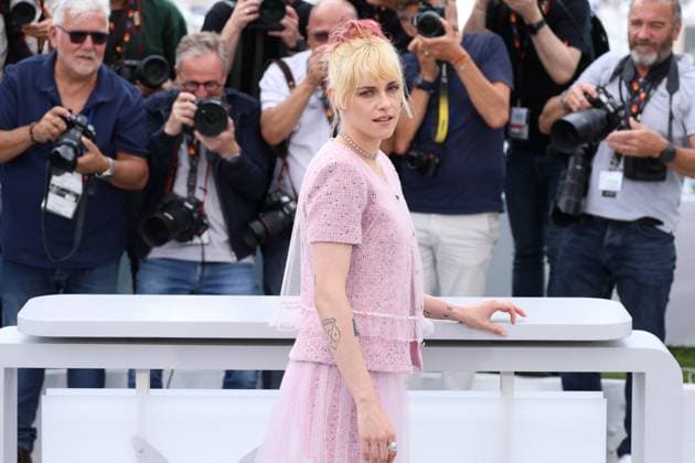 Cannes - The Chronology Of Water Photocall Kristen Stewart posing at the The Chronology Of Water photocall in Cannes, France on May 16, 2025, as part of the 78th Cannes Film Festival. Photo by Jerome Domine ABACAPRESS.COM Cannes France  Copyright: xDominexJerome ABACAx