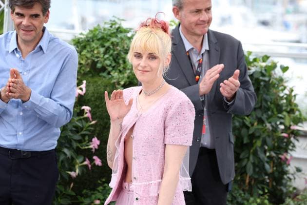 Cannes - The Chronology Of Water Photocall Kristen Stewart posing at the The Chronology Of Water photocall in Cannes, France on May 16, 2025, as part of the 78th Cannes Film Festival. Photo by Jerome Domine ABACAPRESS.COM Cannes France  Copyright: xDominexJerome ABACAx