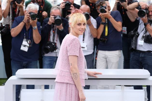 Cannes - The Chronology Of Water Photocall Kristen Stewart posing at the The Chronology Of Water photocall in Cannes, France on May 16, 2025, as part of the 78th Cannes Film Festival. Photo by Jerome Domine ABACAPRESS.COM Cannes France  Copyright: xDominexJerome ABACAx