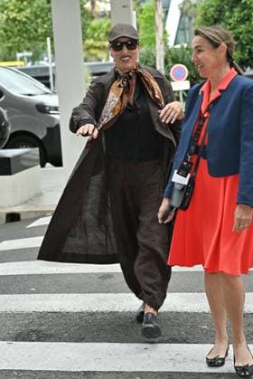 Cannes Rossy de Palma At Nice Airport JR Rossy de Palma arriving at Nice airport ahead 78th Cannes Film Festival in Nice, France on May, 16, 2025. Photo by Julien Reynaud APS-Medias ABACAPRESS.COM Nice France  Copyright: xReynaudxJulien APS-Medias ABACAx